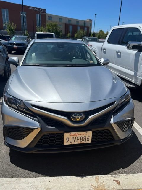 Used 2024 Silver Toyota SE image 1