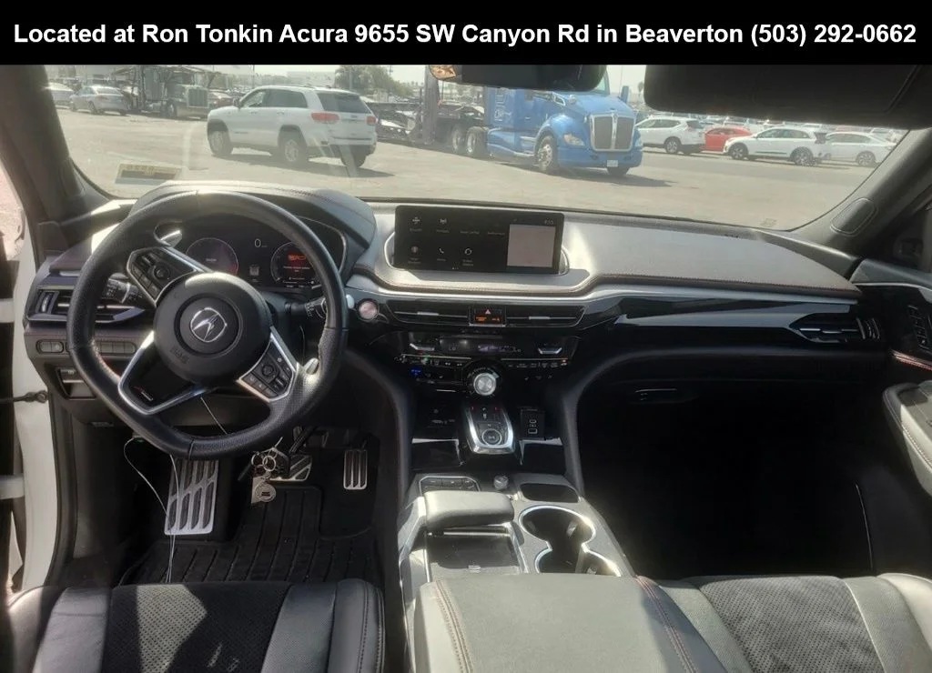 Used 2022 Platinum White Pearl Acura A-Spec image 5