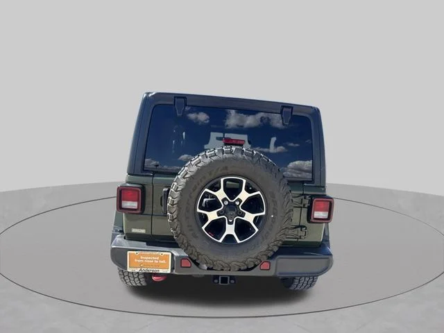 Certified Used 2021 Green Jeep Rubicon image 4