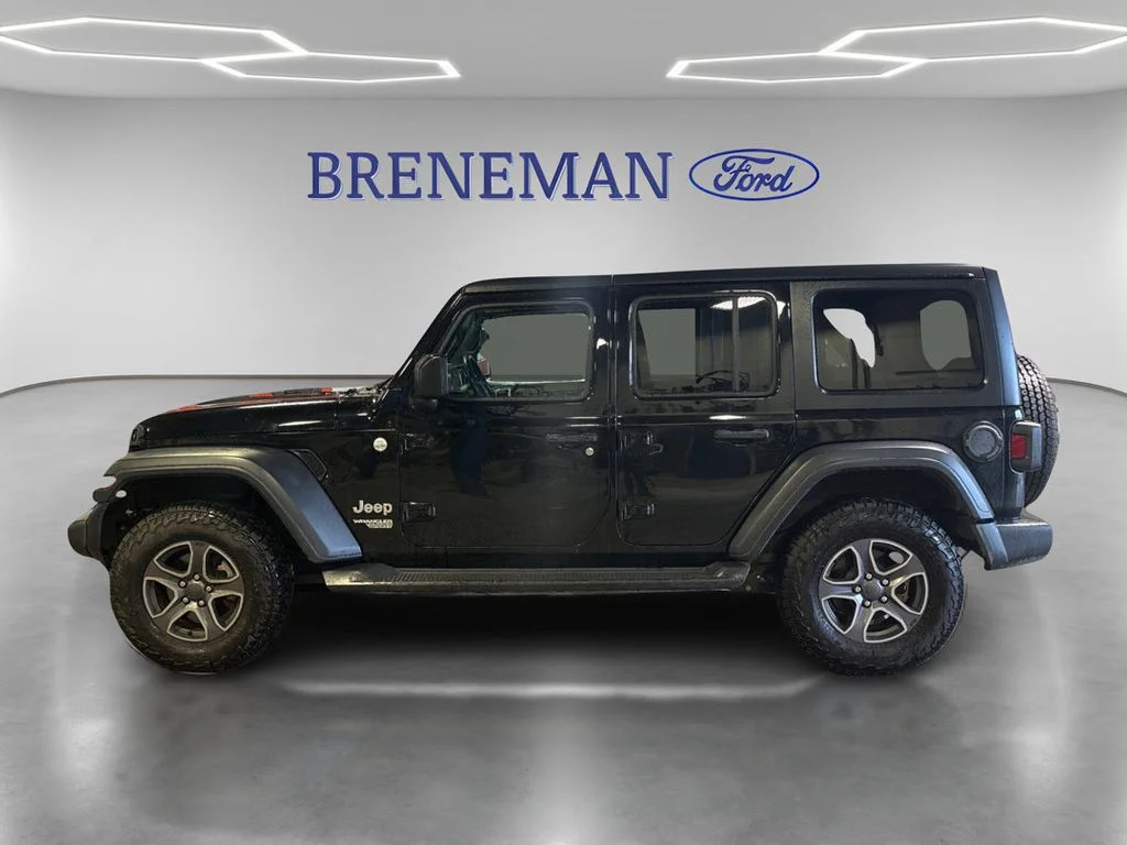 Certified Used 2018 Black Clearcoat Jeep Unlimited Sport S image 9