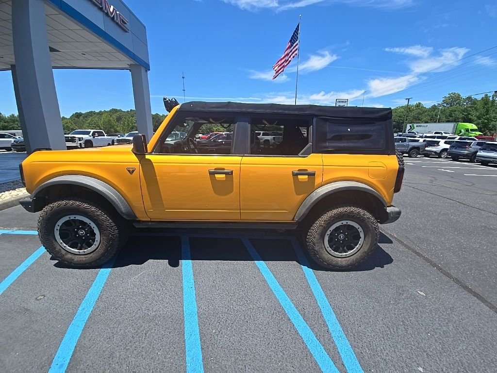 Used 2021 Orange Ford Badlands image 7