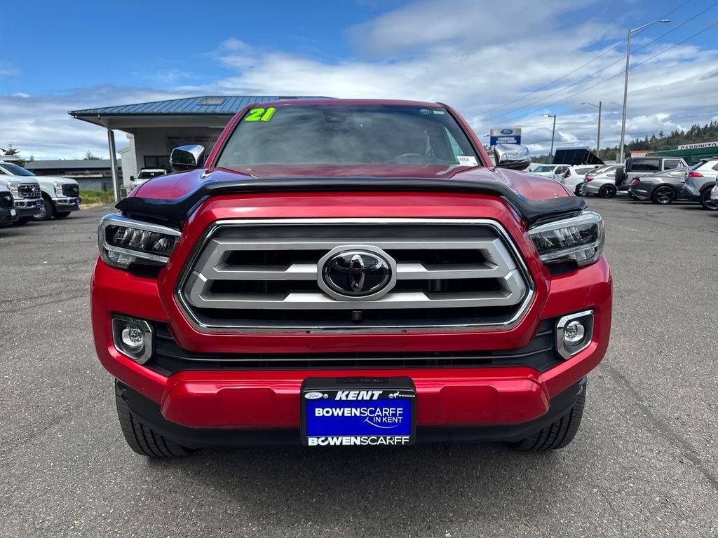Certified Used 2021 Barcelona Red Metallic Toyota Limited image 10