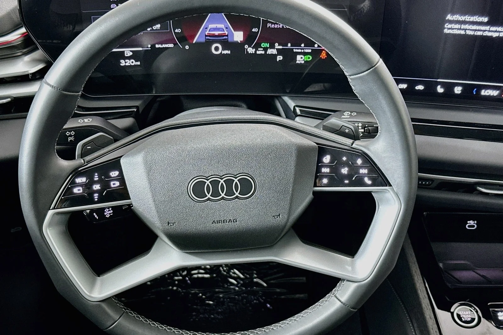 Used 2025 Glacier White Metallic Audi Premium Plus image 19