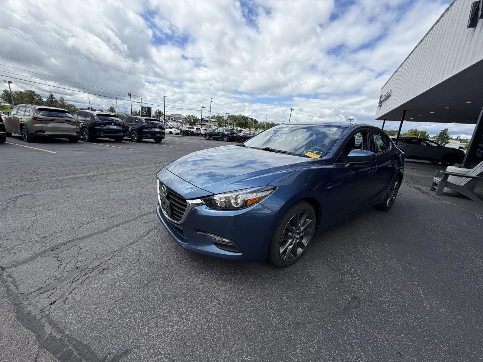 Used 2018 Eternal Blue Mica Mazda Touring image 3
