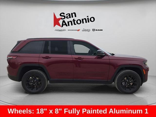 New 2025 Velvet Red Pearl-Coat Exterior Paint Jeep Altitude X image 16