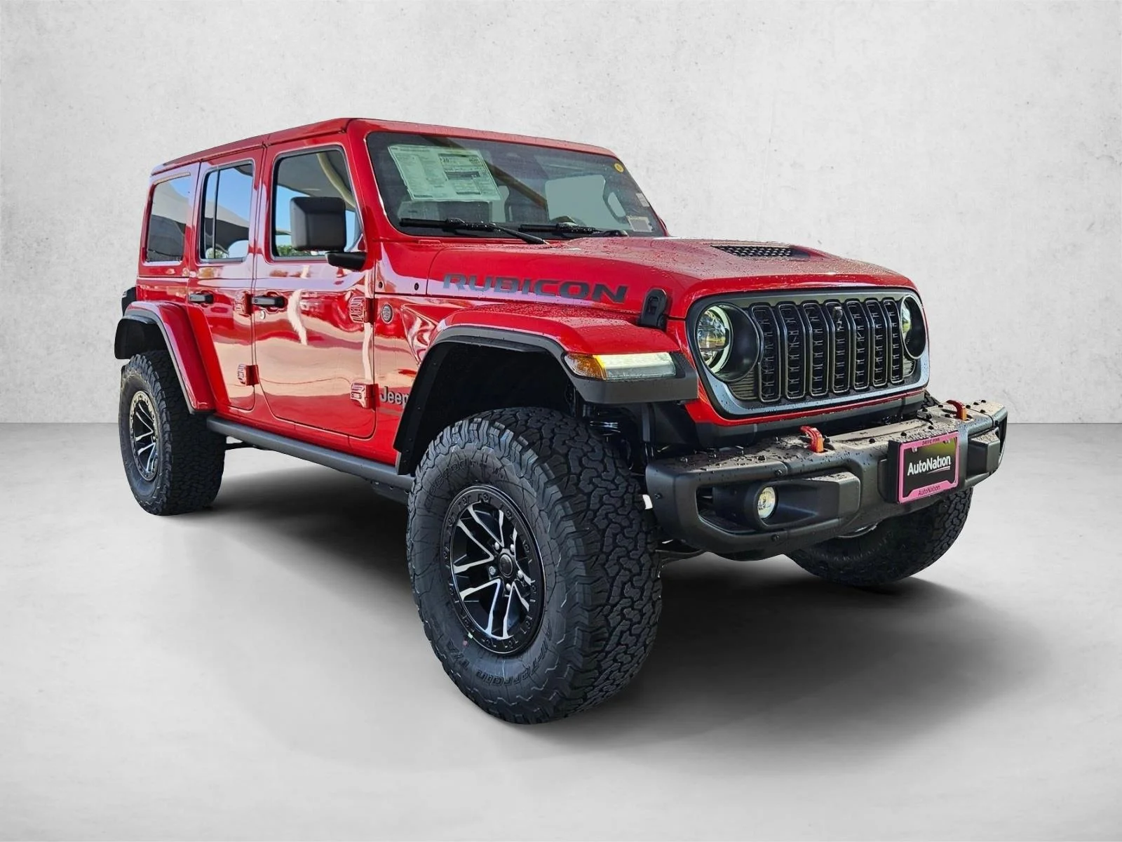 New 2026 Firecracker Red Clear-Coat Exterior Paint Jeep Rubicon X image 7