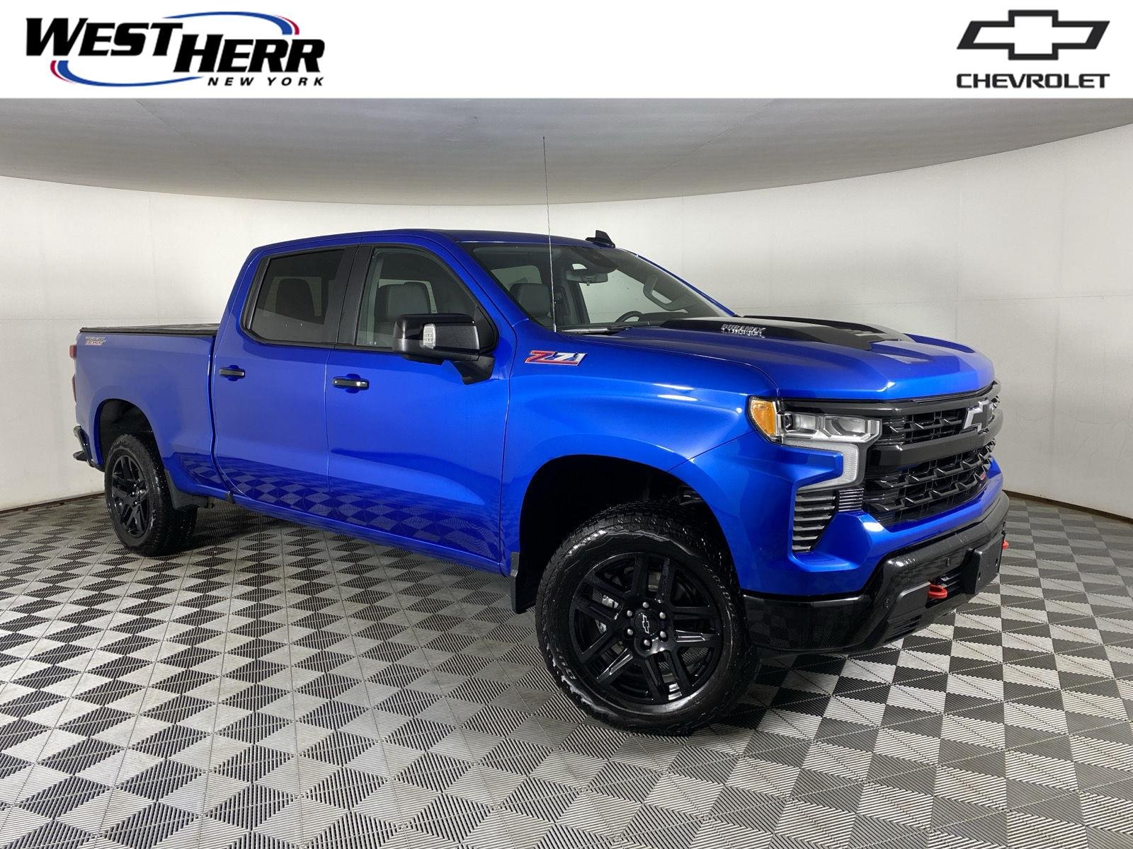Used 2024 Glacier Blue Metallic Chevrolet LT Trail Boss image 1