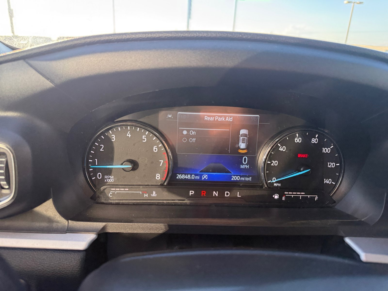 Used 2023 White Metallic Ford XLT image 17