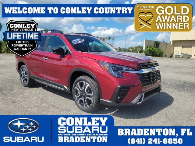 New 2026 CRIMSON RED PEARL Subaru Touring 7-Passenger image 1