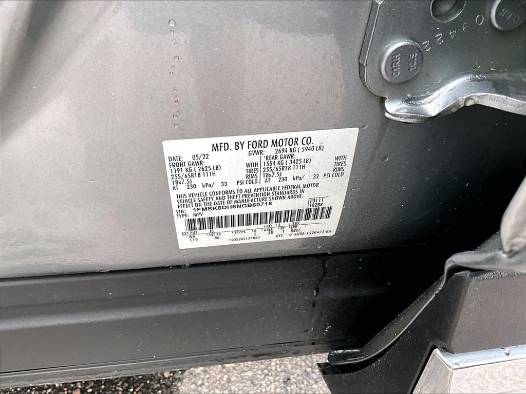 Used 2022 Silver Metallic Ford XLT image 37