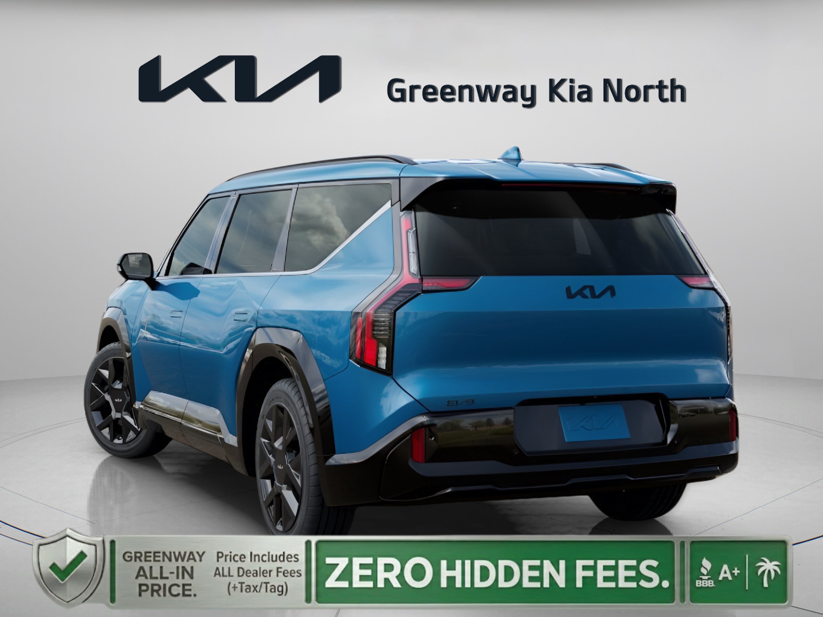 New 2026 Ocean Blue Kia Land AWD image 4