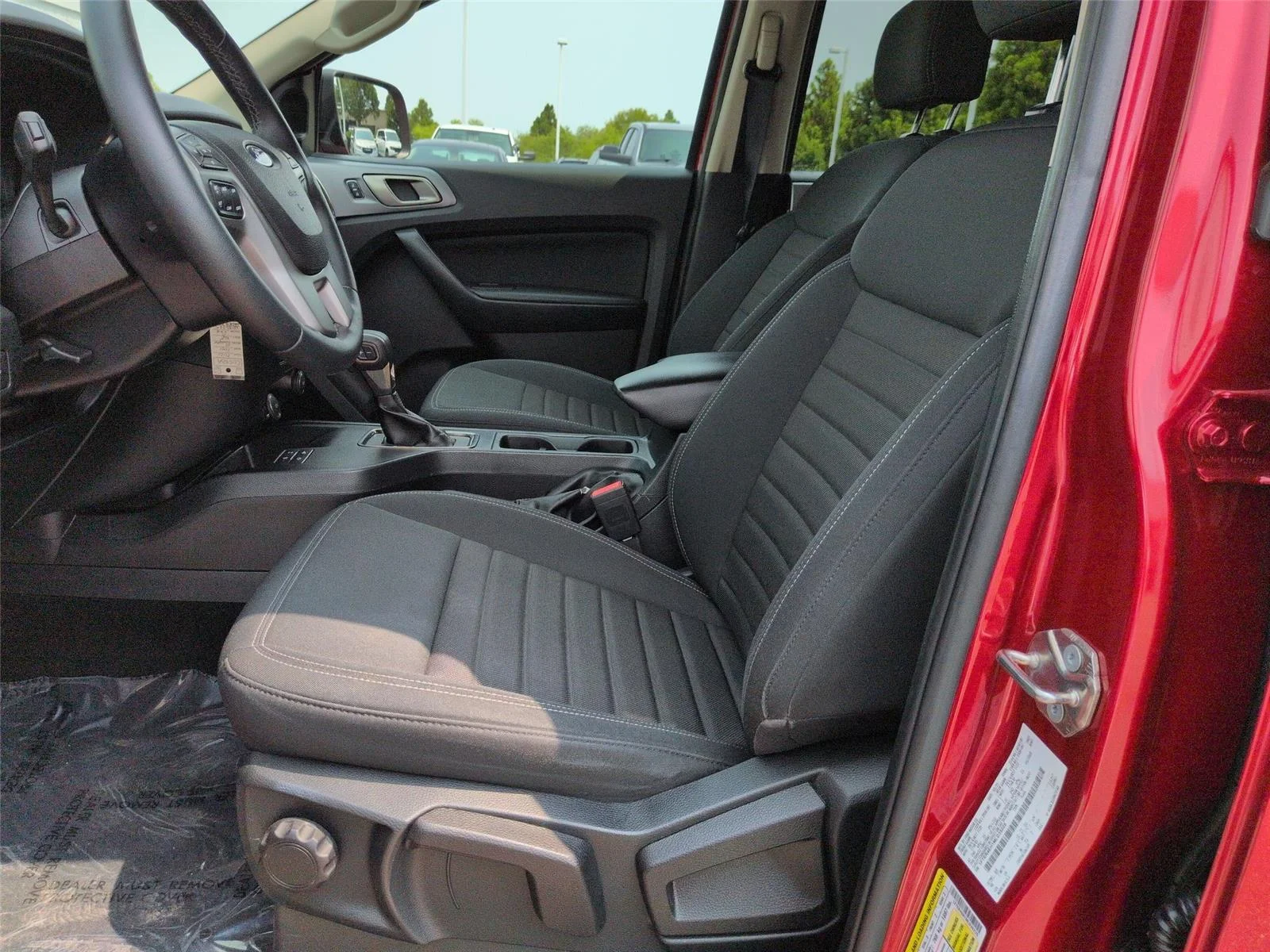 Used 2021 Rapid Red Metallic Tinted Clearcoat Ford XLT image 18