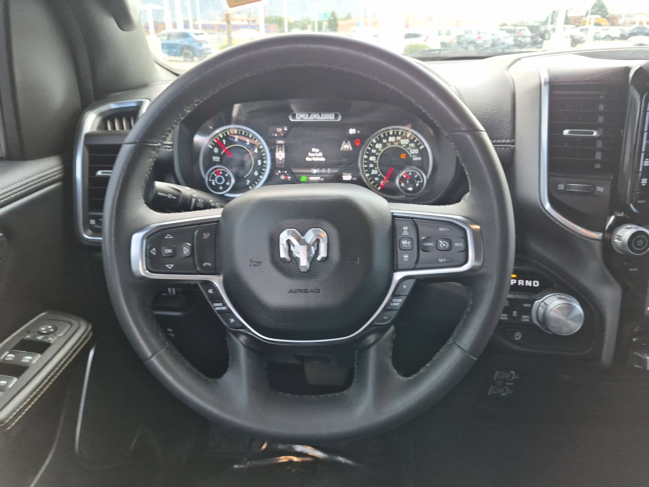 Used 2025 Bright White Clearcoat Ram Laramie image 16