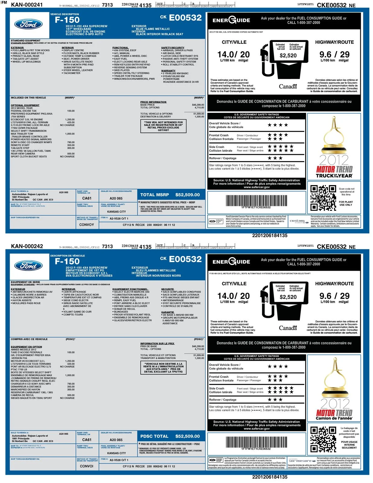 Used 2012 Blue Ford XL image 64