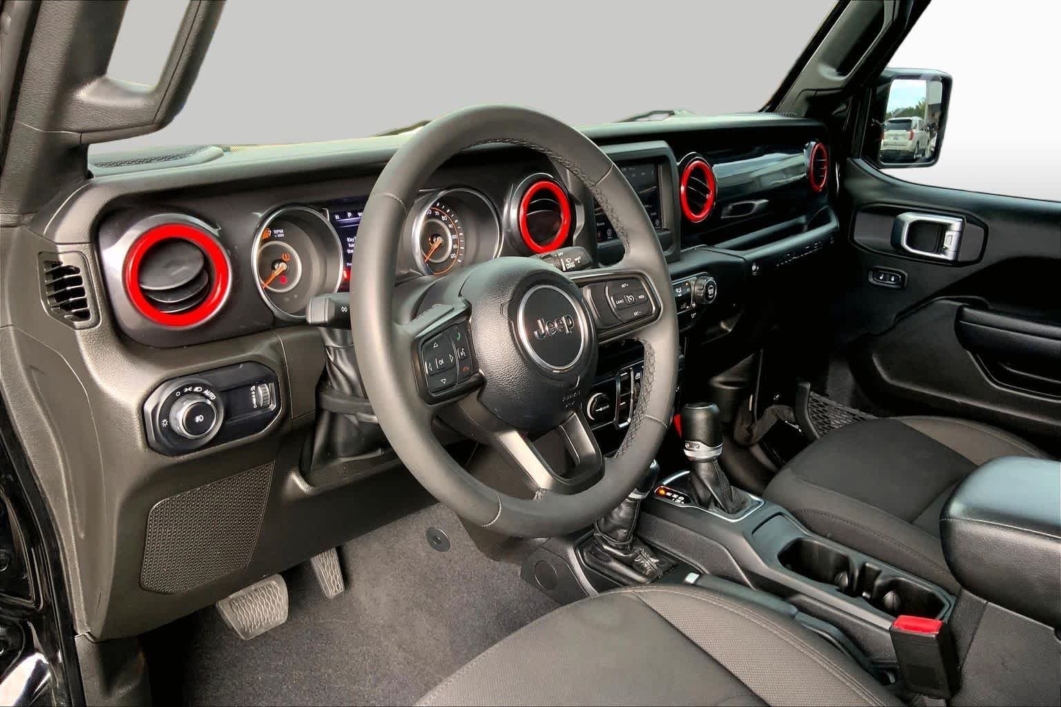 Used 2023 Black Clearcoat Jeep Sport Altitude image 18