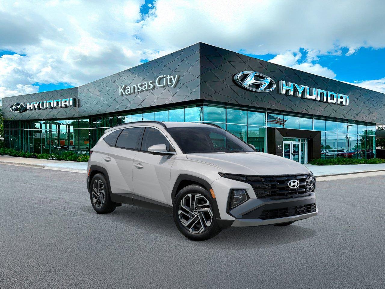 New 2026 Serenity White Hyundai SEL Plus AWD image 2
