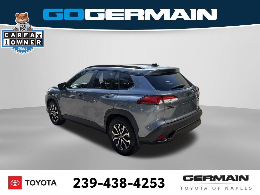 Certified Used 2025 Blue Toyota Hybrid SE image 9
