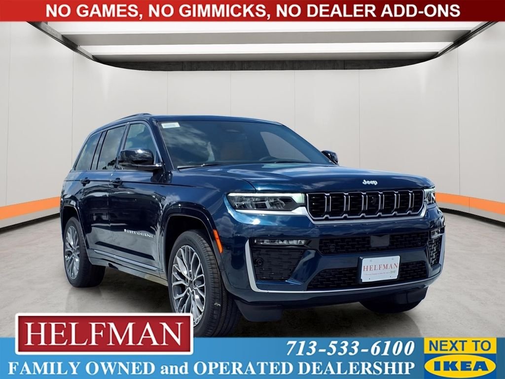 New 2026 Fathom Blue Pearl-Coat Exterior Paint Jeep Summit image 1
