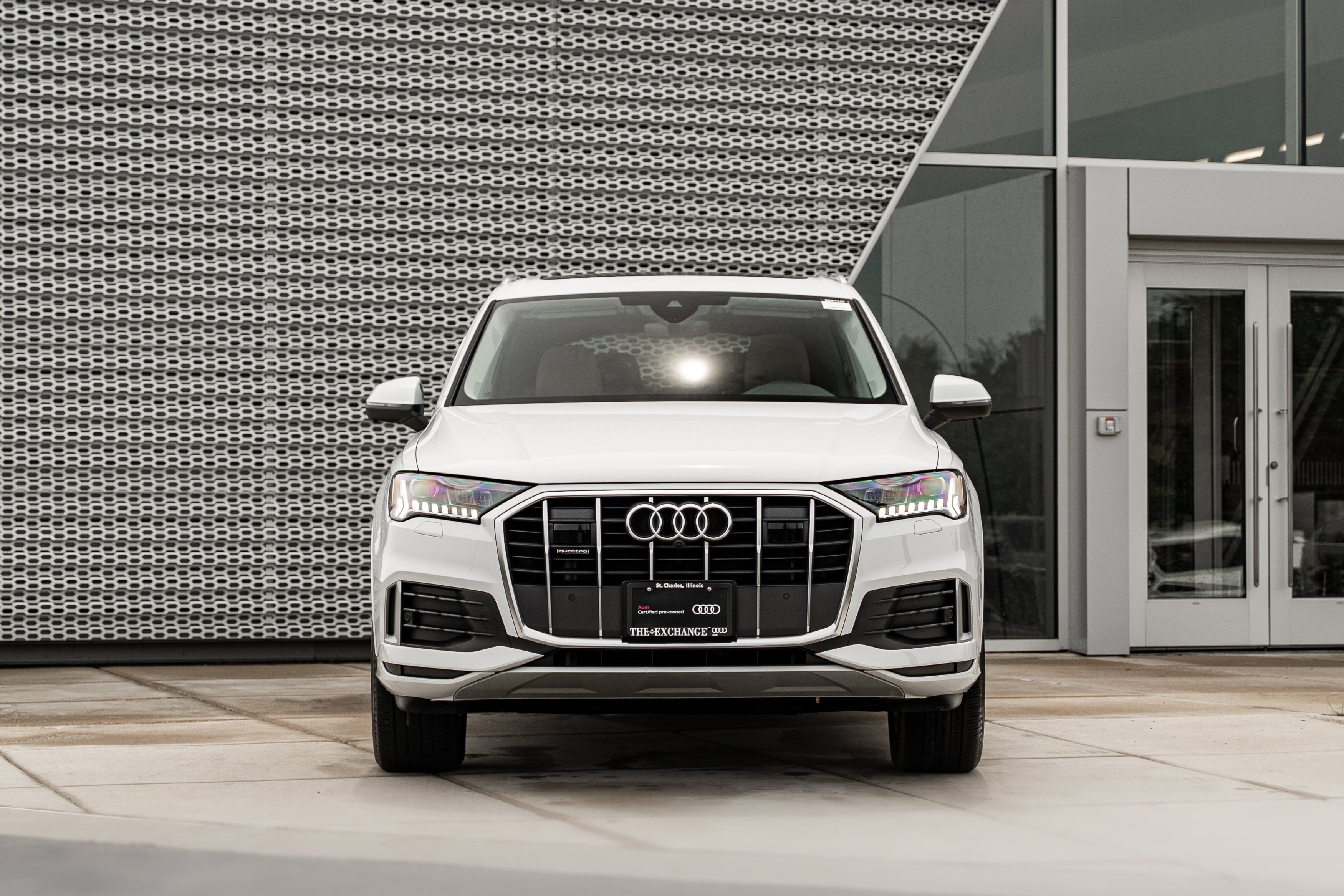 Certified Used 2023 Glacier White Metallic Audi Premium Plus image 30