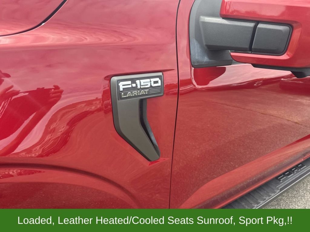 Used 2021 Red Ford Lariat image 11
