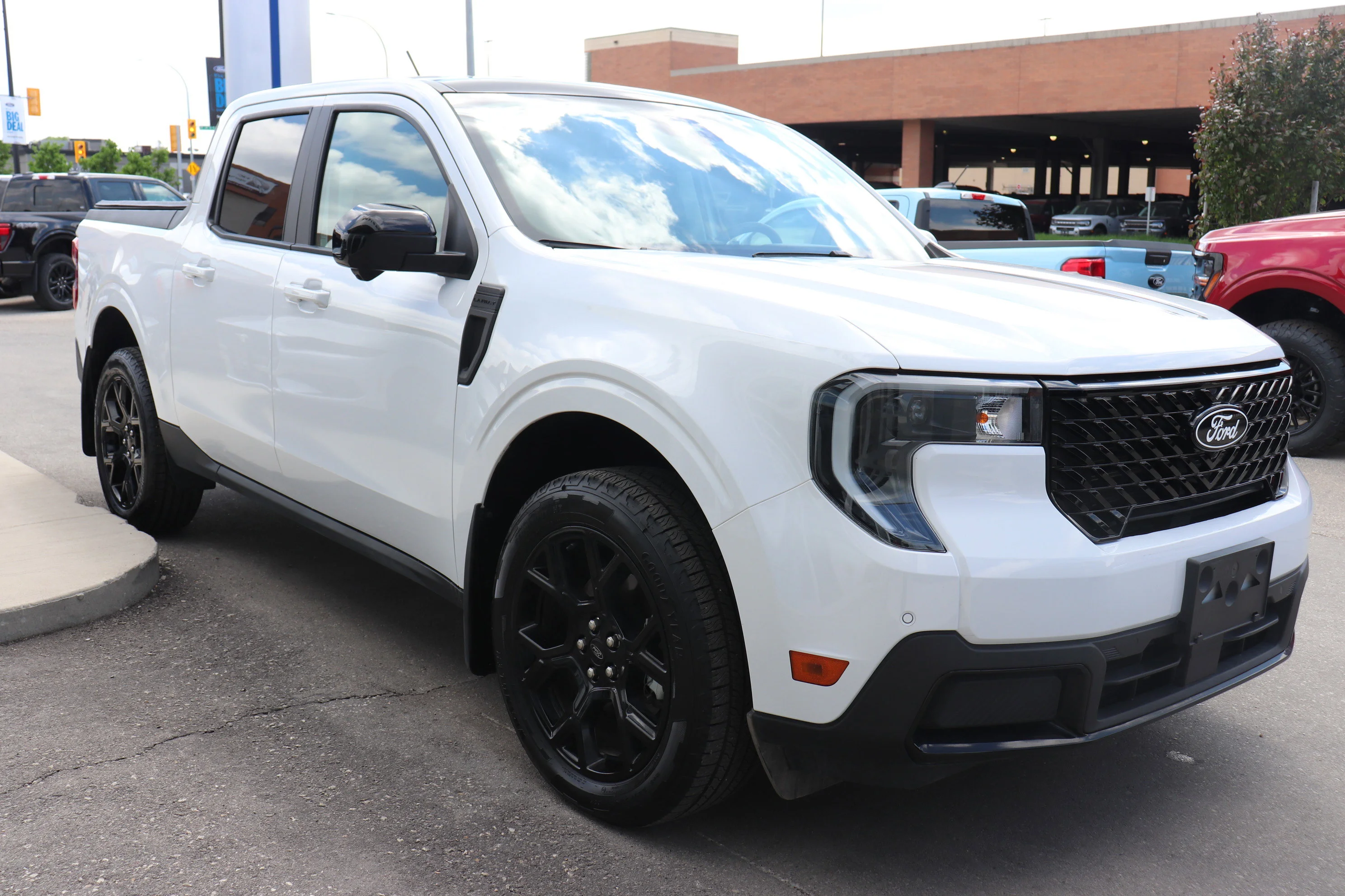 Certified Used 2025 White Ford LARIAT AWD SuperCrew image 5