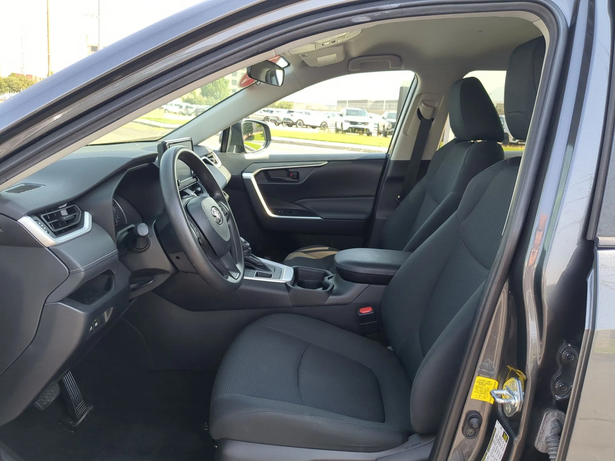 Used 2021 Midnight Black Metallic Toyota LE image 23