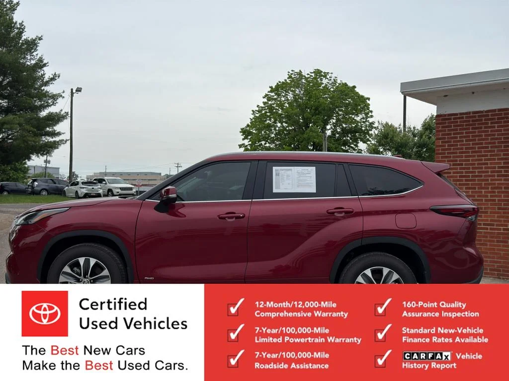 Used 2026 Ruby Flare Pearl Toyota Hybrid XLE image 6