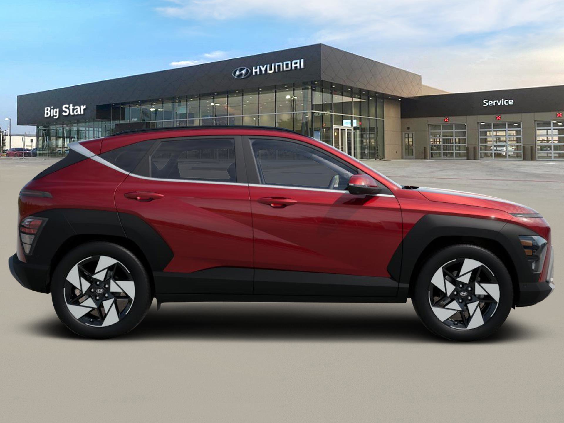 New 2026 Ultimate Red Metallic Hyundai SEL Sport FWD image 5