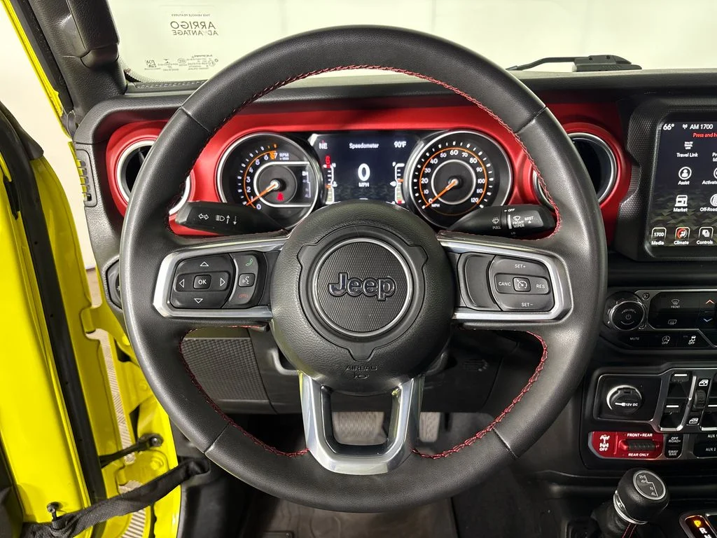Certified Used 2023 Yellow Jeep Rubicon image 17