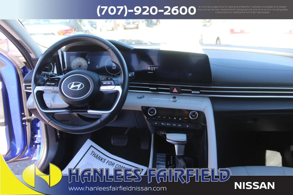 Used 2024 Blue Hyundai Limited image 18