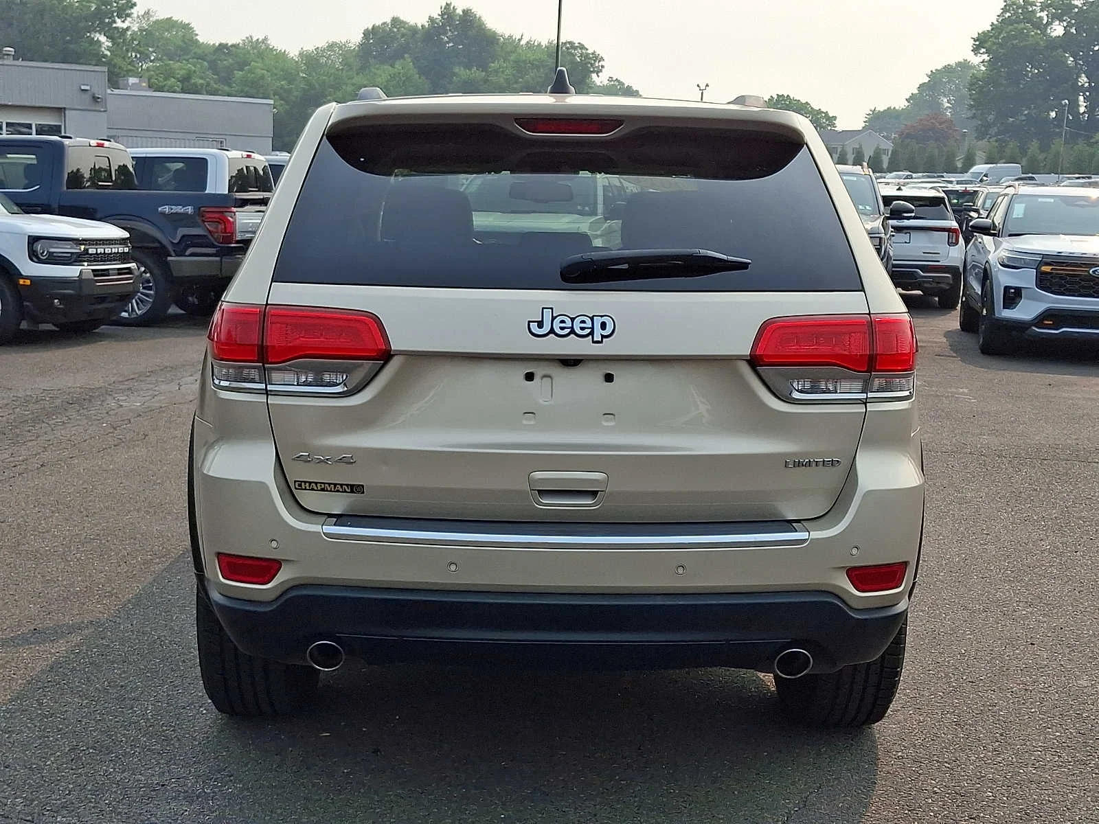 Used 2014 Cashmere Pearlcoat Jeep Limited image 5