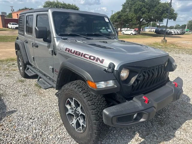 Used 2021 Silver Jeep Unlimited Rubicon image 2