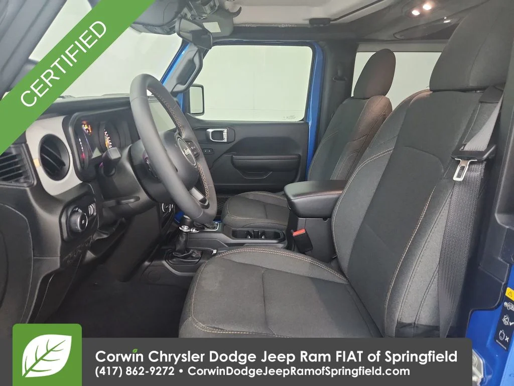 Certified Used 2024 Blue Jeep Sport S image 19