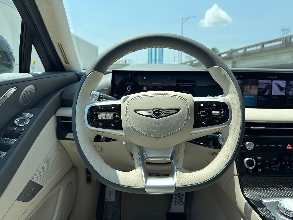 New 2027 Ceres Blue Metallic Genesis 3.5T Sport Prestige image 15