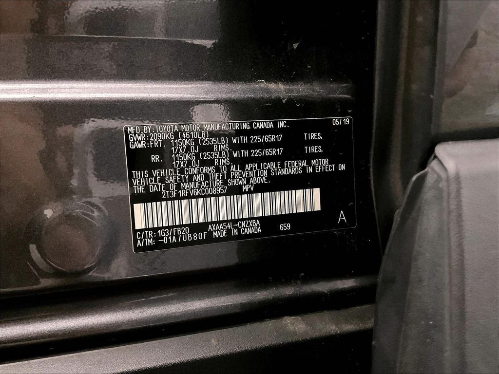 Used 2019 Gray Toyota LE image 39