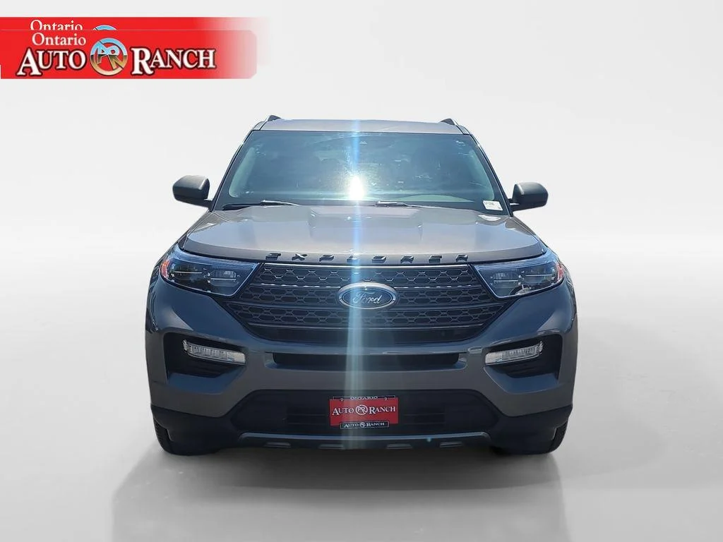 Used 2021 Carbonized Gray Metallic Ford XLT image 8