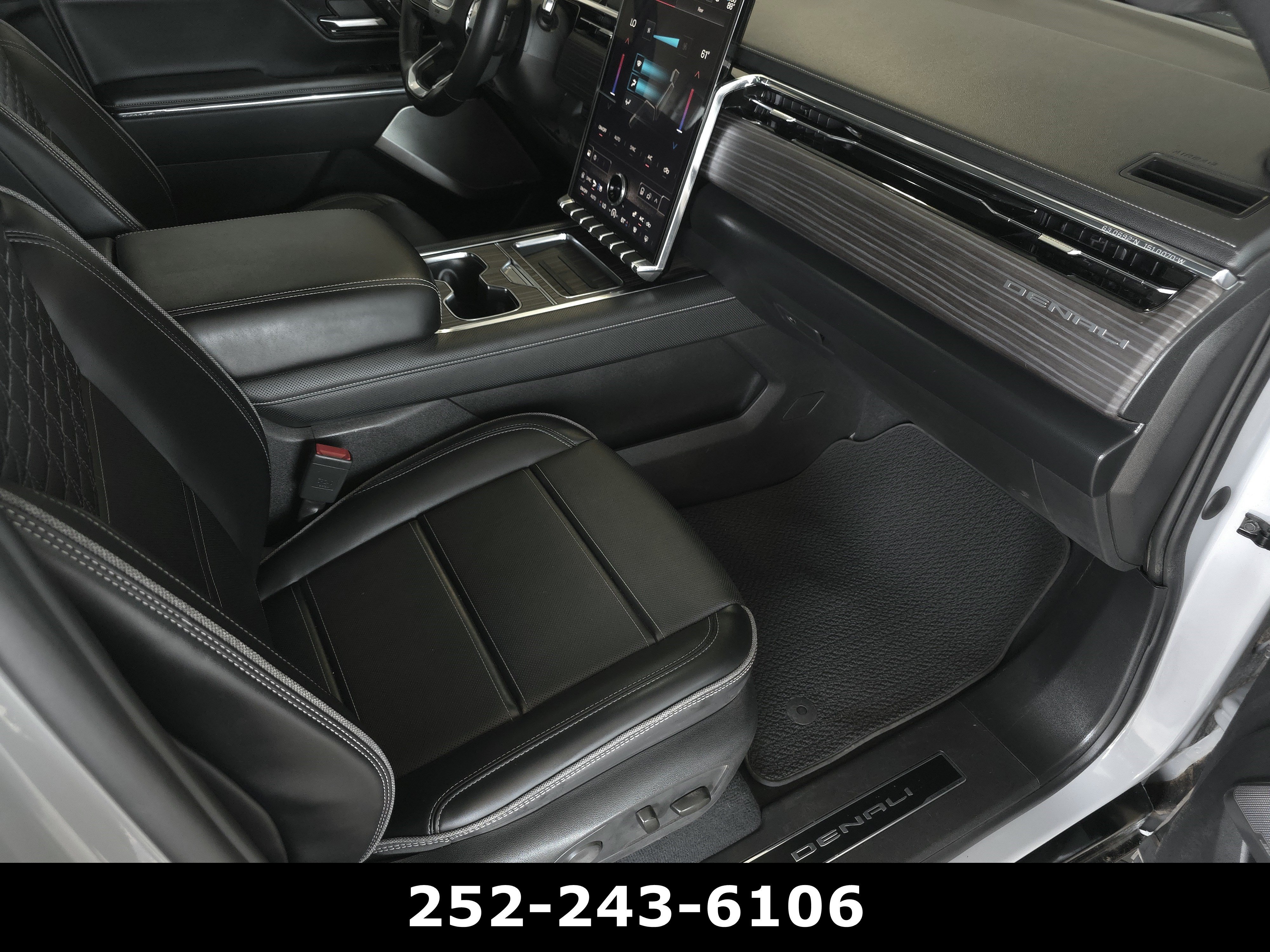 Used 2025 Thunderstorm Gray GMC Max Range Denali image 46