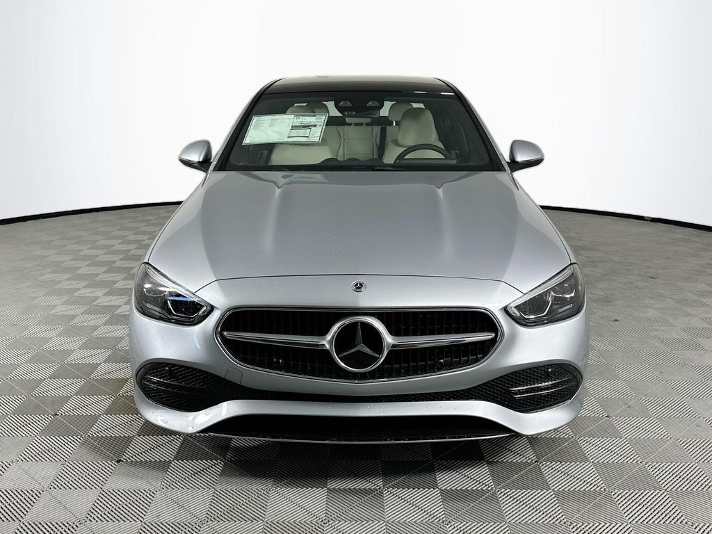 New 2026 Cirrus Silver Metallic Mercedes-Benz C 300 image 2