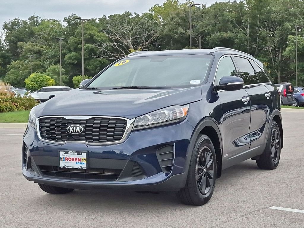 Used 2019 Blue Kia LX image 3