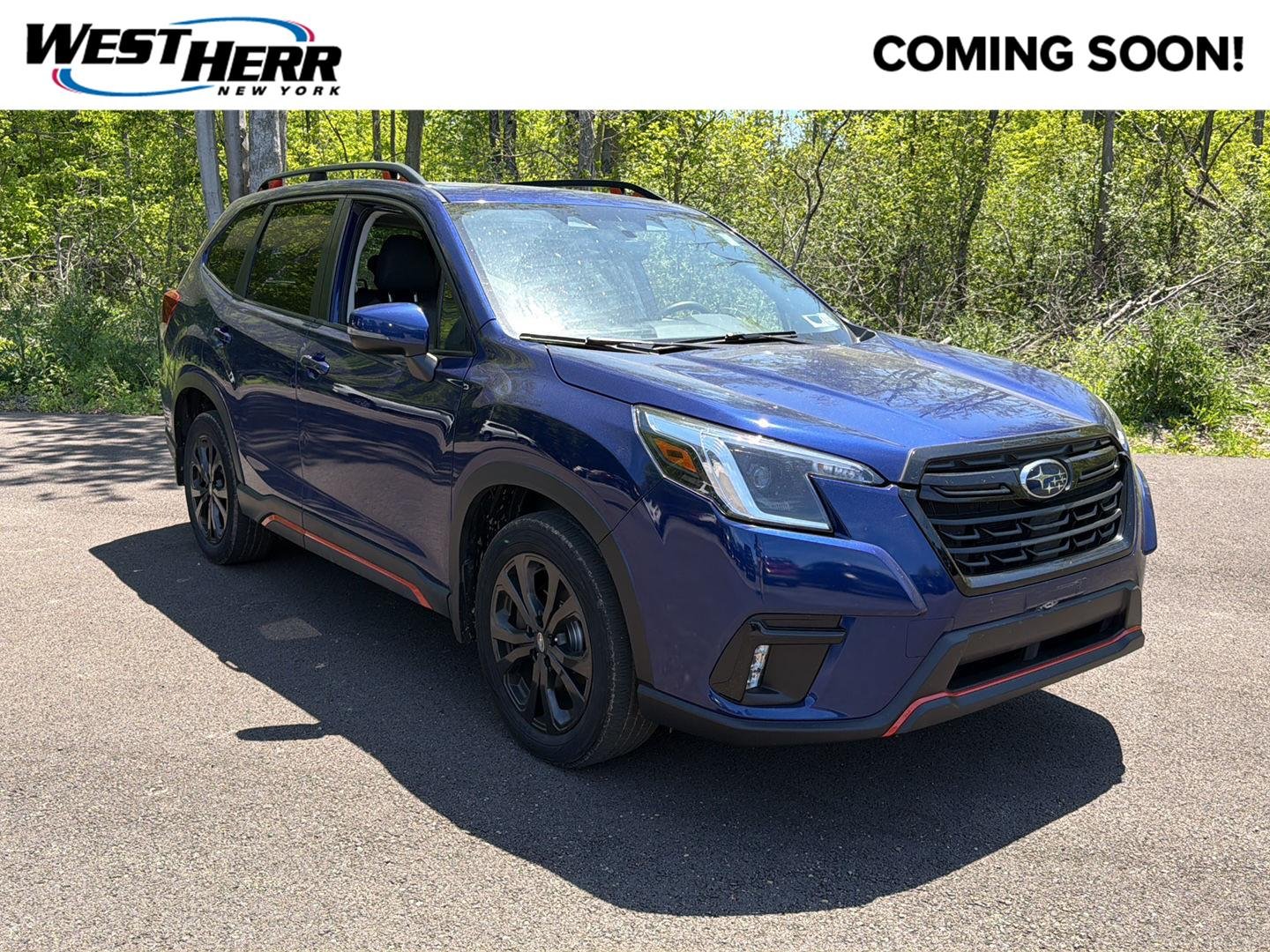 Used 2023 Sapphire Blue Pearl Subaru Sport image 1