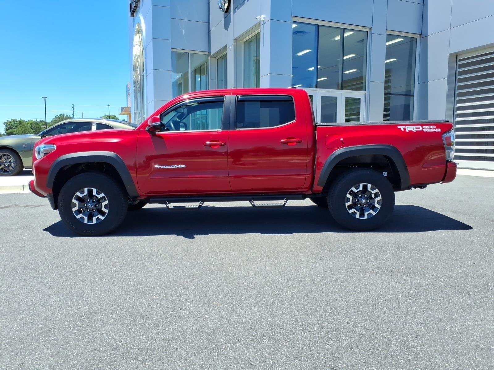 Used 2022 Barcelona Red Metallic Toyota TRD Off Road image 3