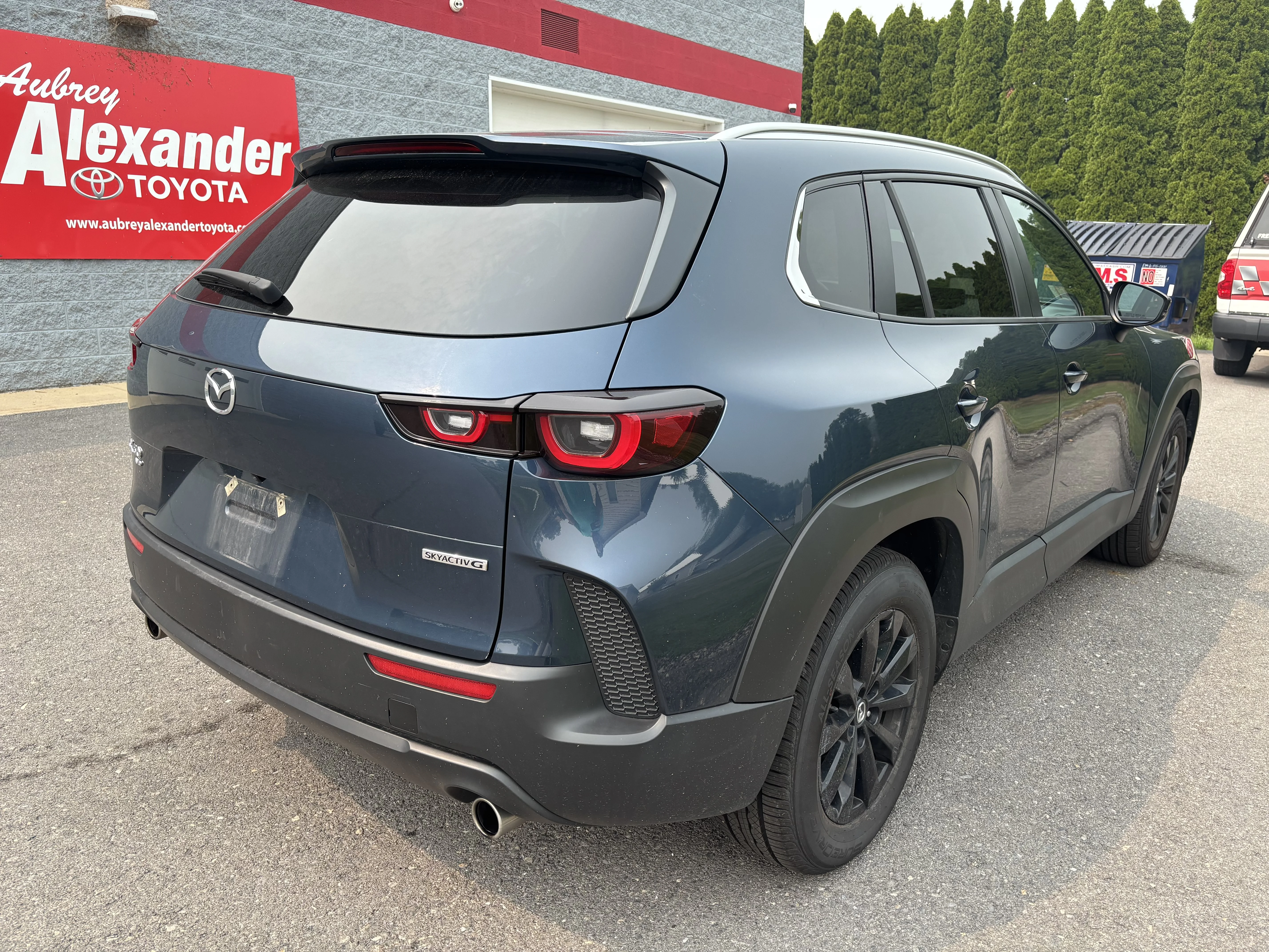 Used 2025 Ingot Blue Metallic Mazda 2.5 S Preferred Package image 3