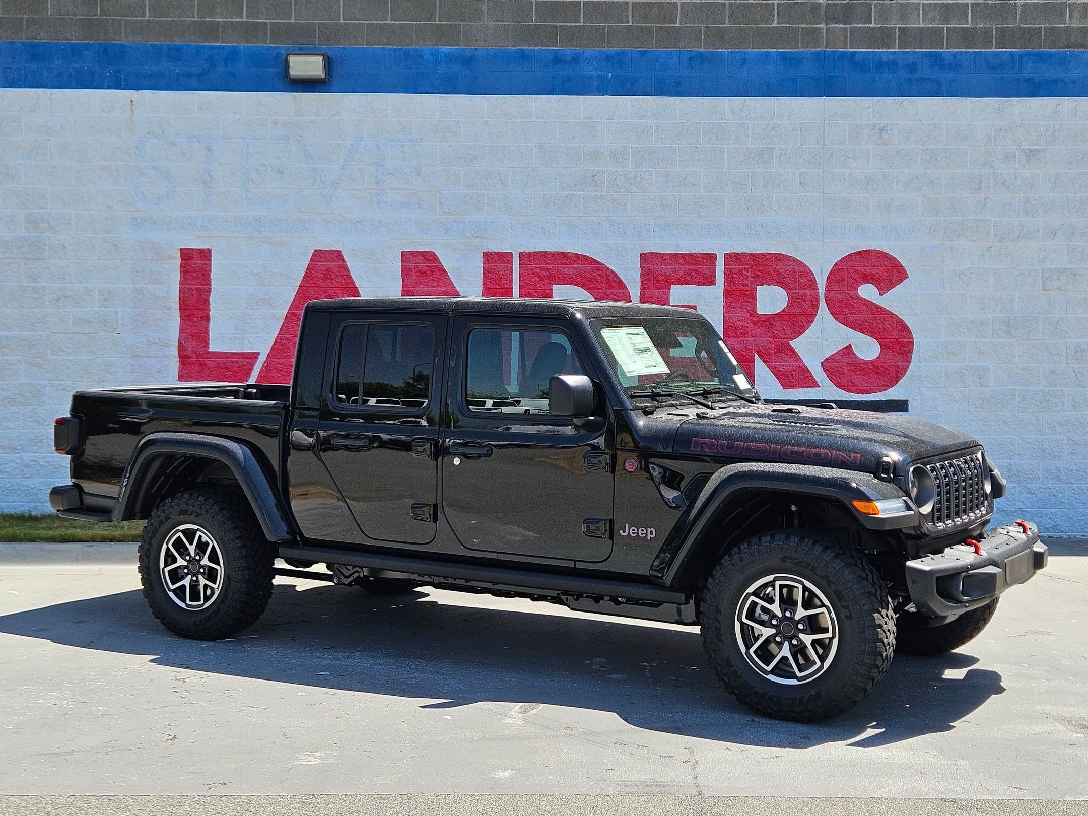 New 2026 Black Clear-Coat Exterior Paint Jeep Rubicon X image 1
