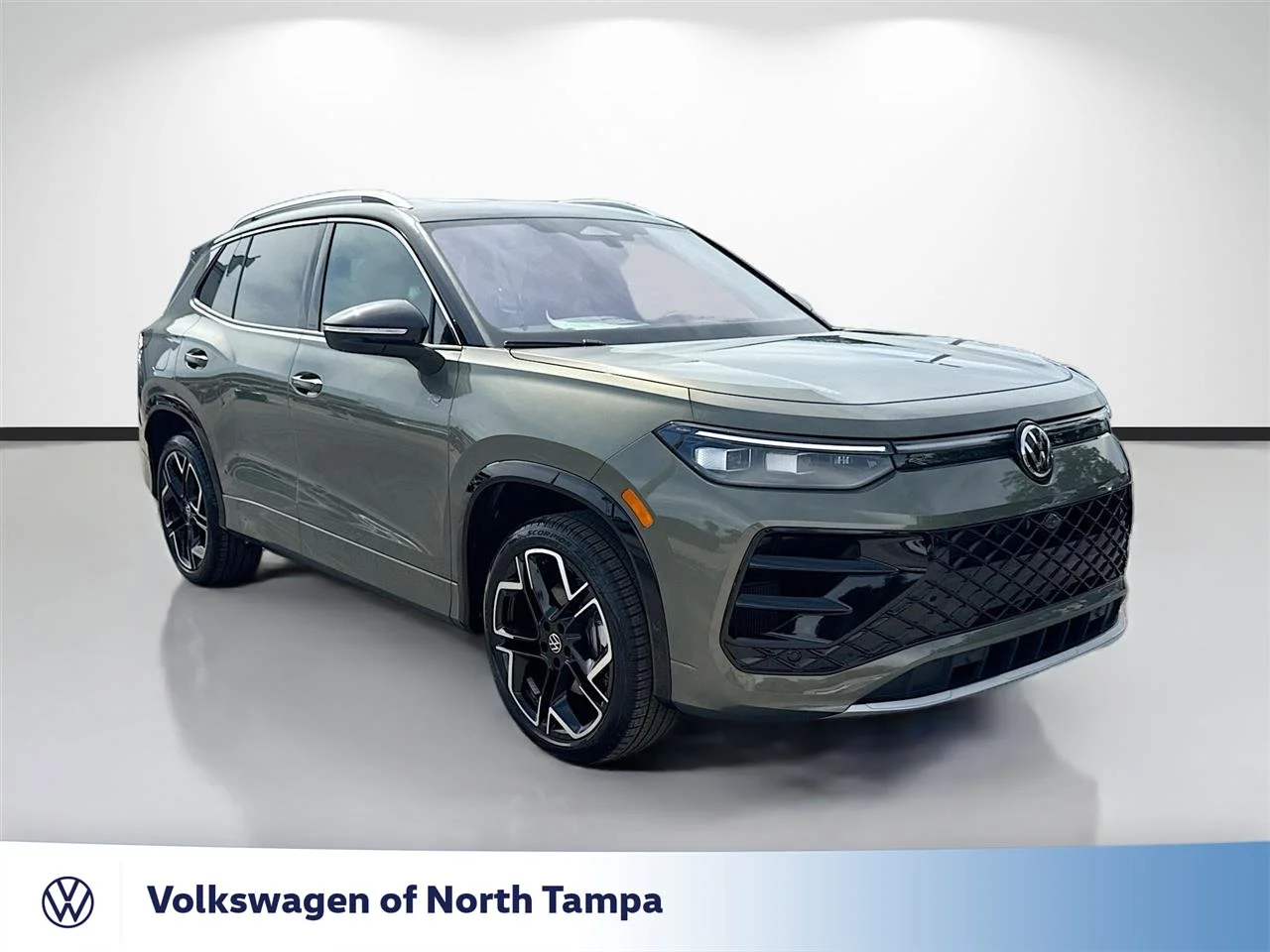 New 2026 Green Volkswagen SEL R-Line Turbo image 1