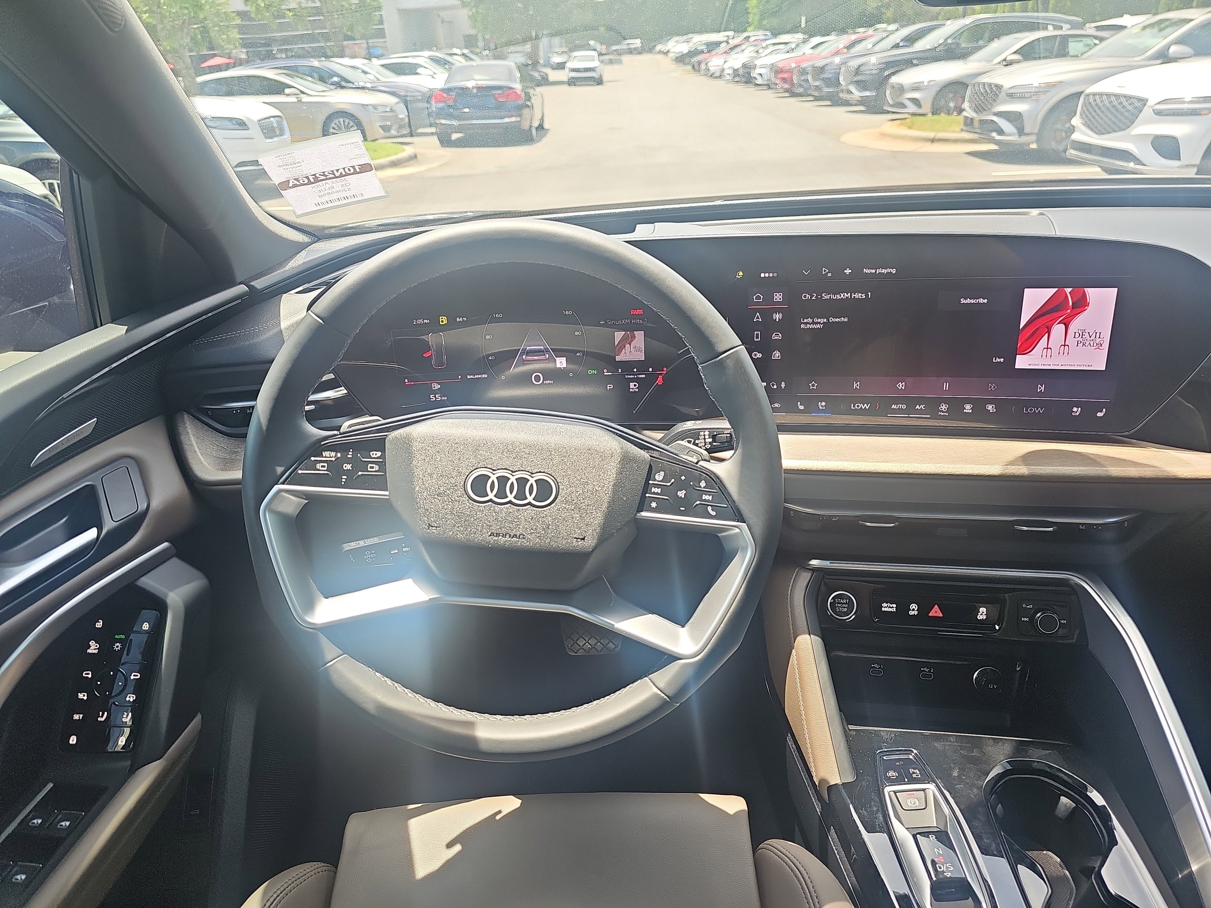 Used 2025 Navarra Blue Metallic Audi Premium Plus image 17