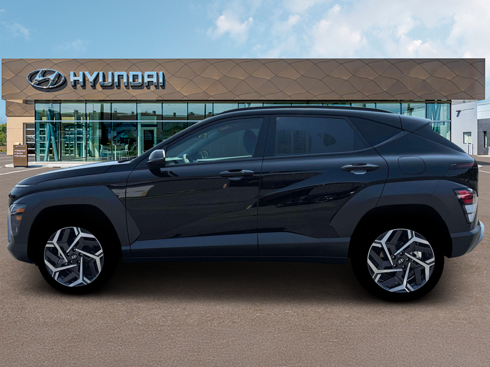 New 2026 Black Hyundai SEL Premium FWD image 3
