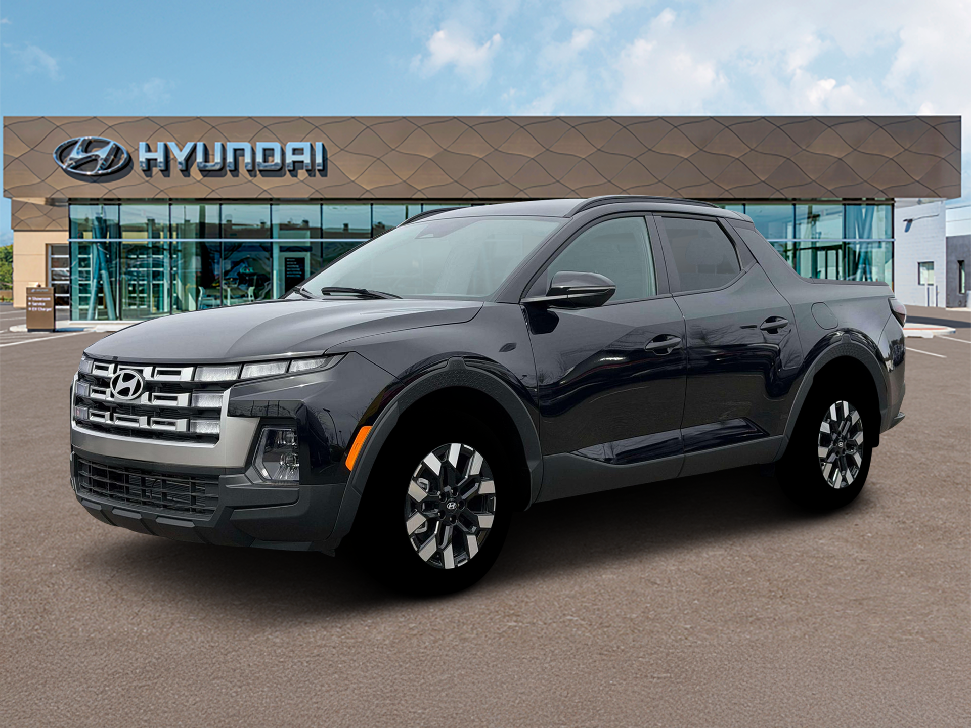 New 2026 Black Hyundai SEL AWD image 2