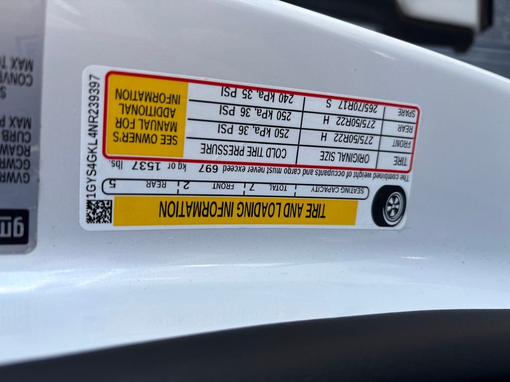 Used 2022 White Cadillac Sport Platinum image 26