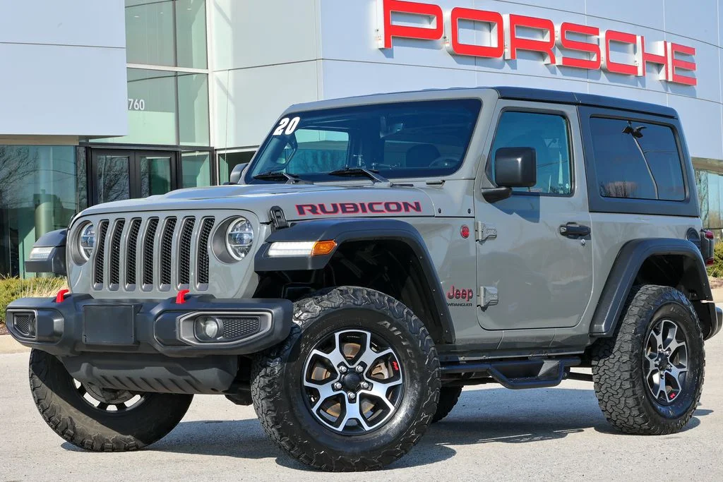 Used 2020 Gray Jeep Rubicon image 1
