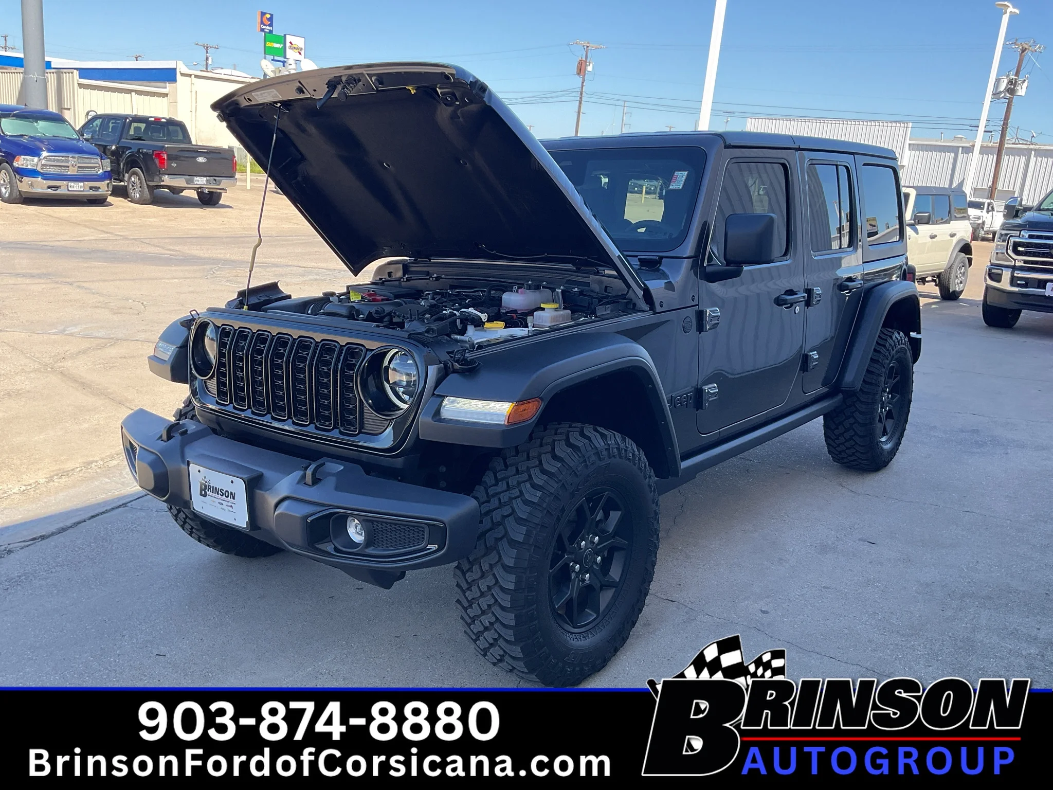 Used 2026 Granite Crystal Clearcoat Metallic Jeep Willys image 12